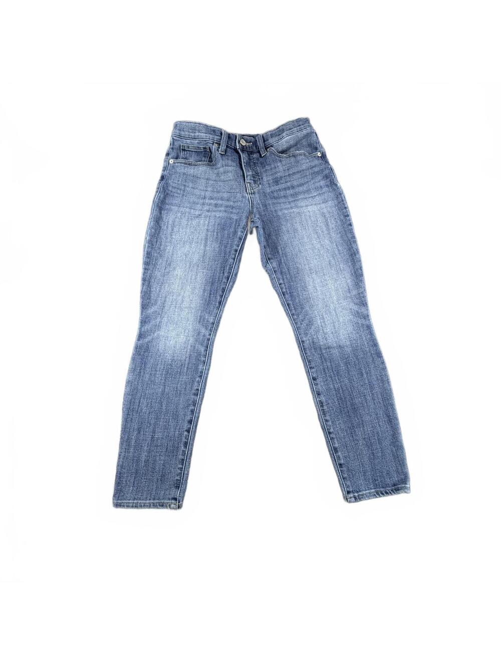 Women's Lucky Brand Mid Rise Skinny Ava Blue Jeans Size 8/29 Ankle